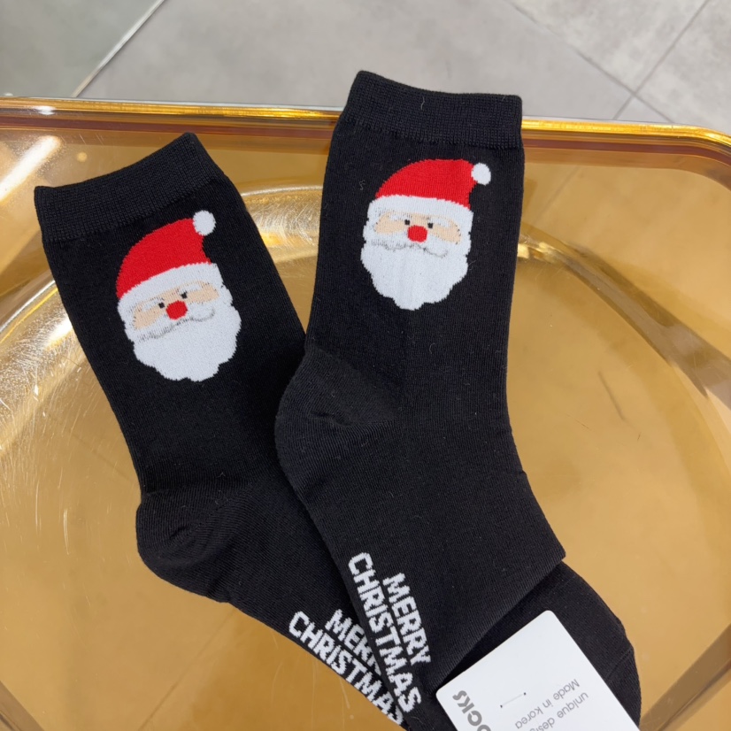 CACTUS-Q韓國直郵㊣女裝新款時尚職業25秋冬人氣真品休閑襪子CACTUS十雙起/可混搭襪子圖色5