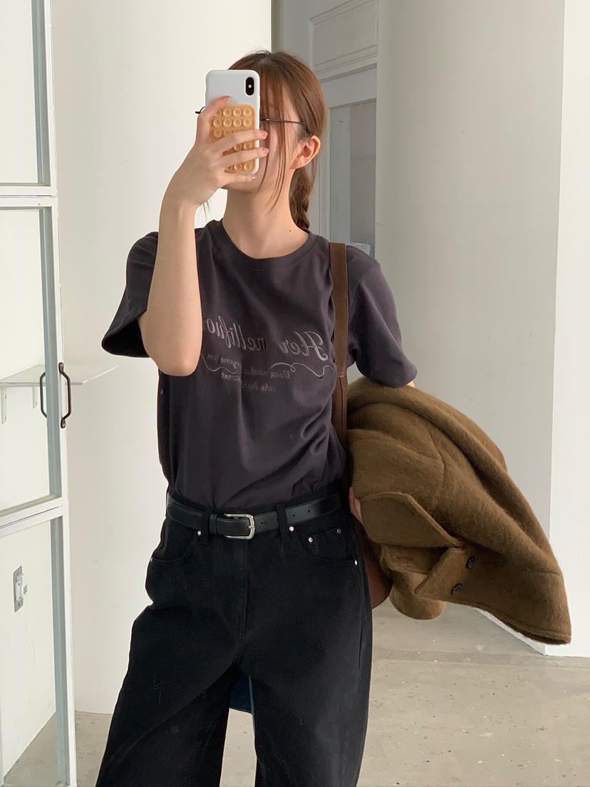 UNBOUND韓國直郵㊣女士新品時尚25秋冬熱賣真品推薦休閑T恤UNBOUNDT恤