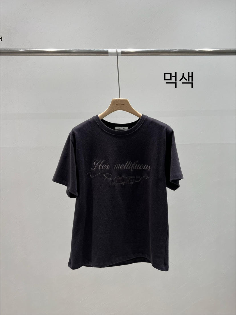 UNBOUND韓國直郵㊣女士新品時尚25秋冬熱賣真品推薦休閑T恤UNBOUNDT恤圖色1