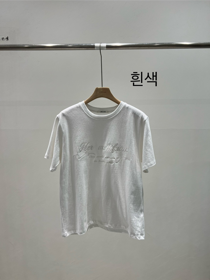 UNBOUND韓國直郵㊣女士新品時尚25秋冬熱賣真品推薦休閑T恤UNBOUNDT恤圖色2