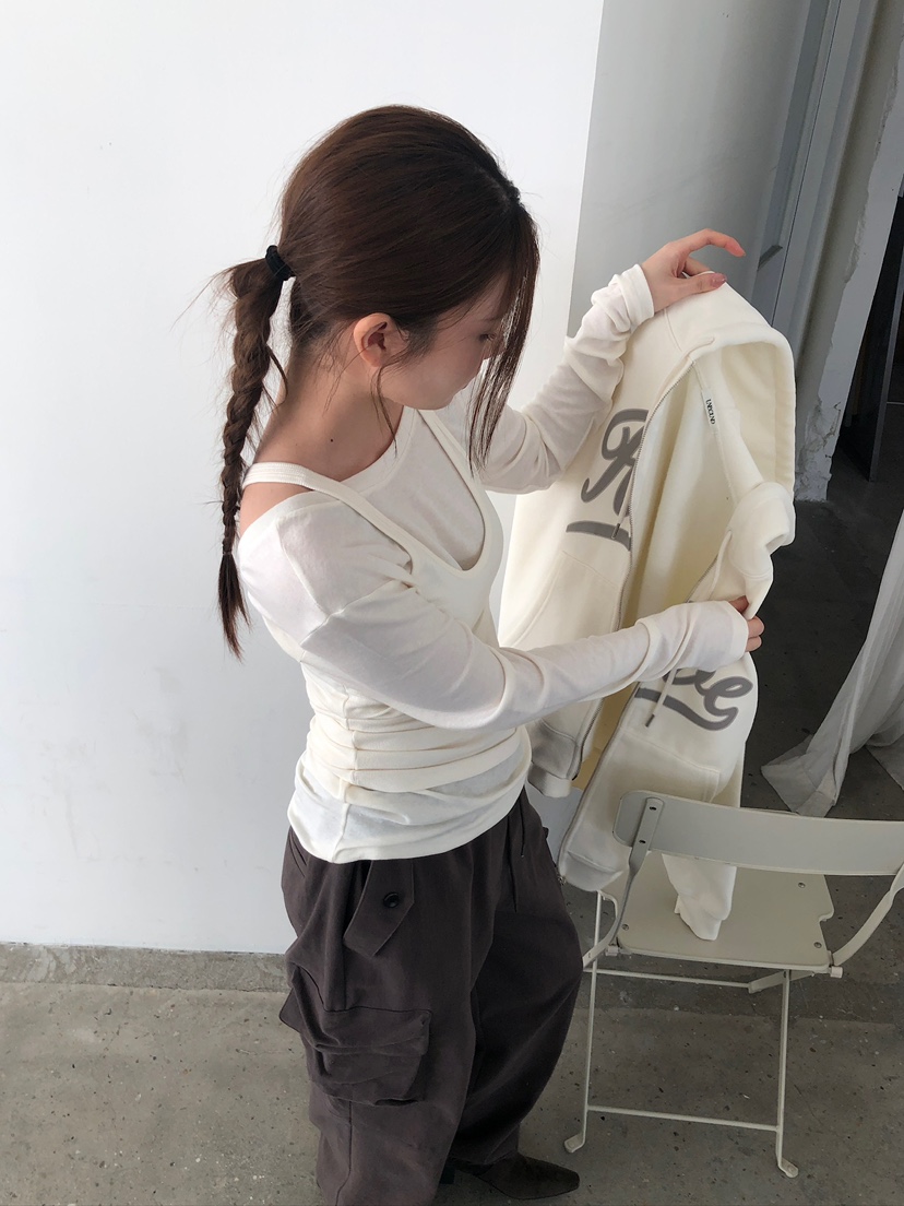 UNBOUND東大門㊣直郵女士新品休閑真品25秋冬人氣熱賣長袖T恤UNBOUND長袖T恤