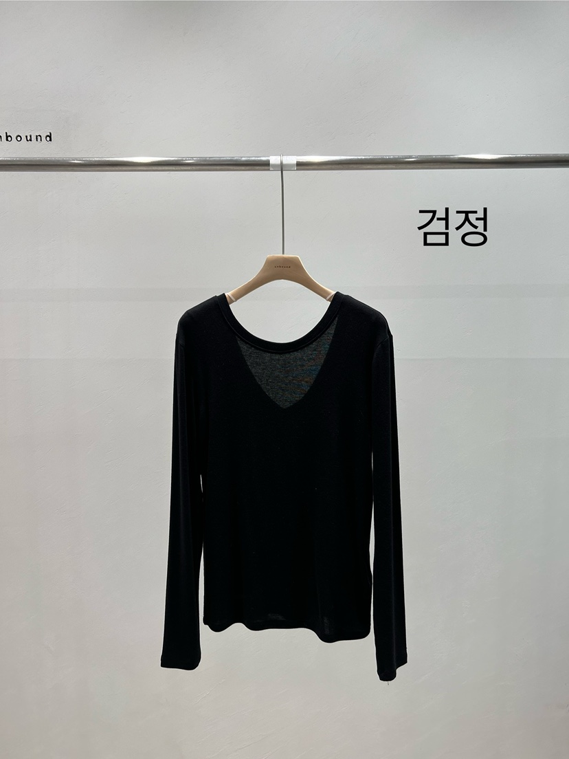UNBOUND東大門㊣直郵女士新品休閑真品25秋冬人氣熱賣長袖T恤UNBOUND長袖T恤圖色5