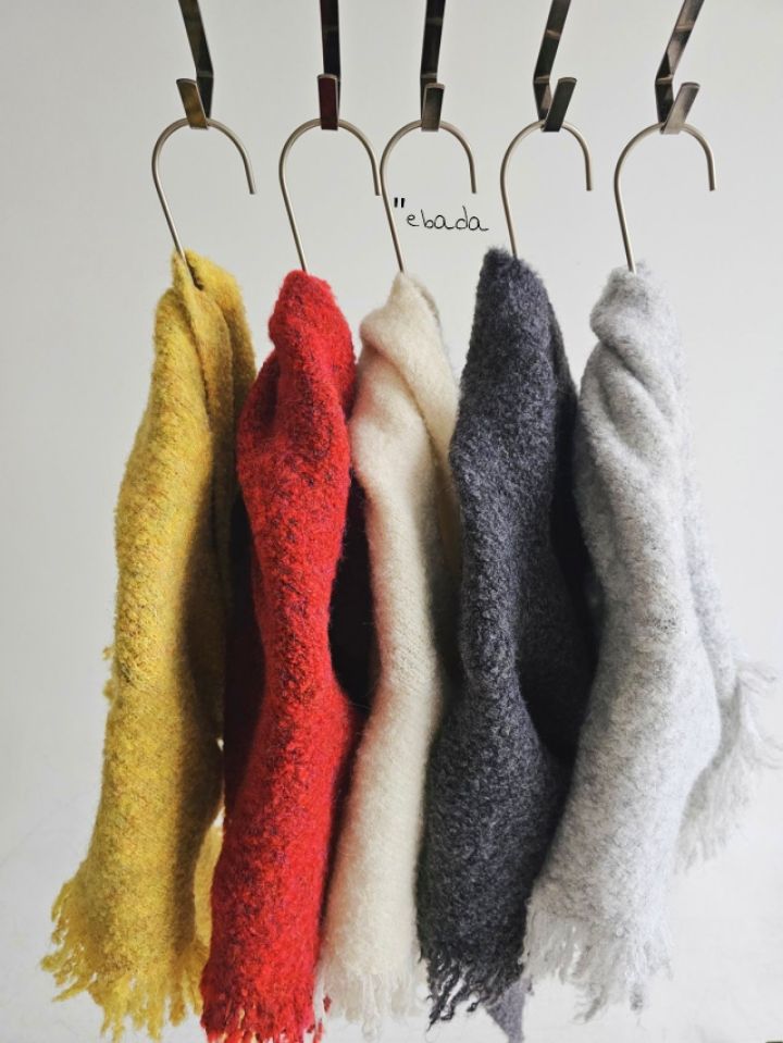 EBADA東大門㊣實拍女裝新品熱賣職業25秋冬人氣圍巾披肩披肩EBADA圍巾/披肩