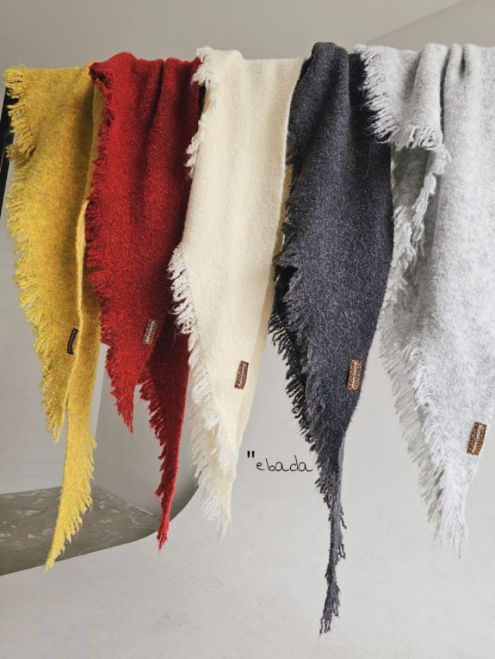 EBADA東大門㊣實拍女裝新品熱賣職業25秋冬人氣圍巾披肩披肩EBADA圍巾/披肩