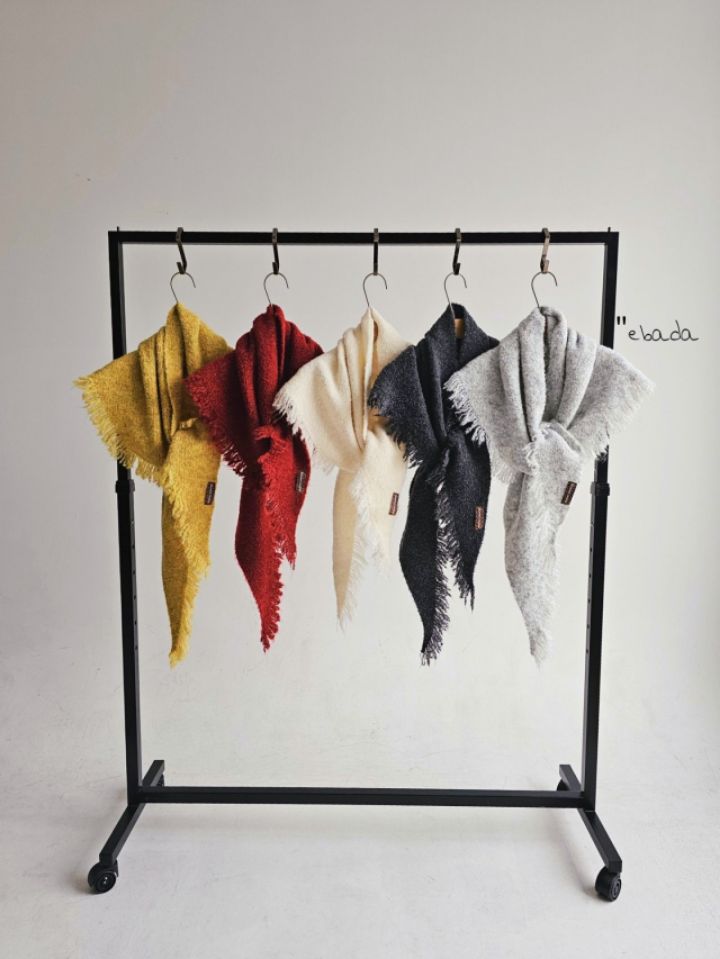 EBADA東大門㊣實拍女裝新品熱賣職業25秋冬人氣圍巾披肩披肩EBADA圍巾/披肩