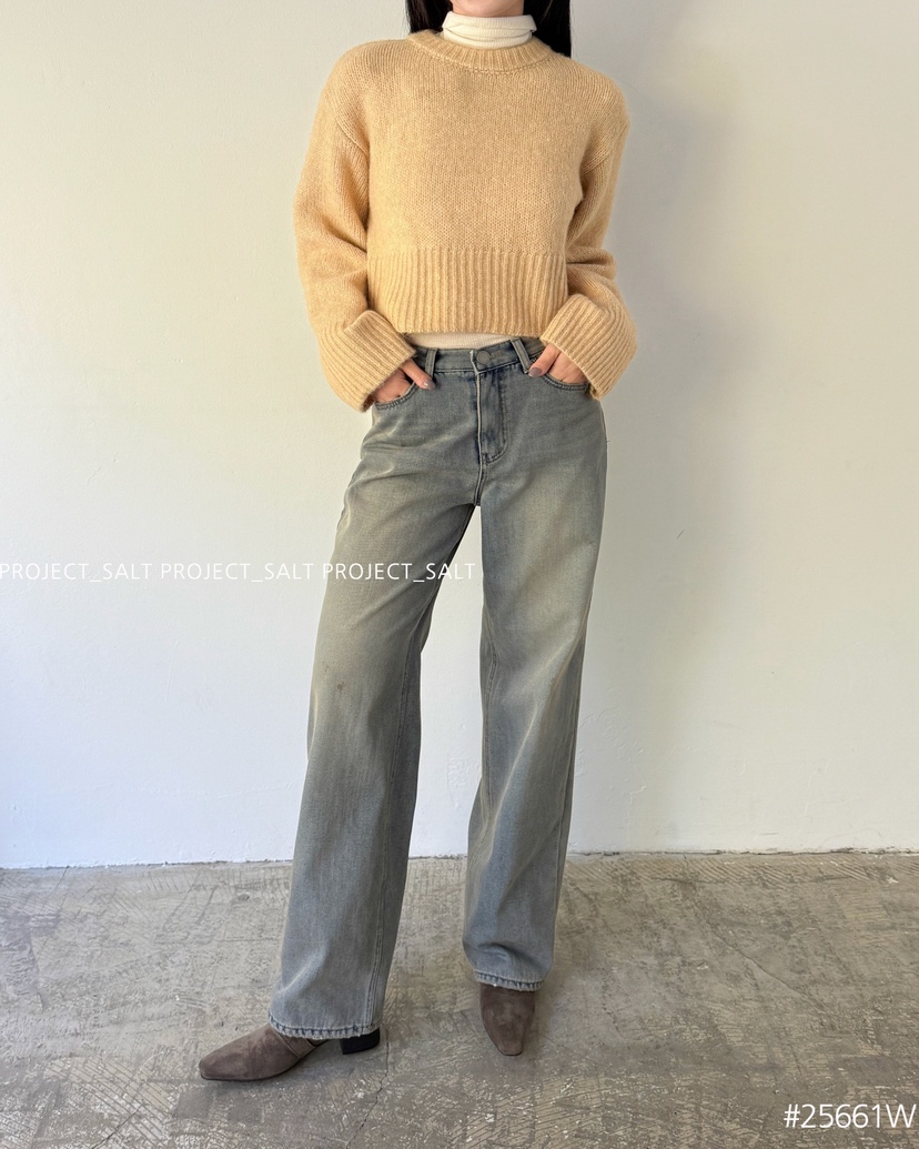 PROJECT SALT東大門㊣代購女裝新品熱賣牛仔褲PROJECTSALT牛仔褲