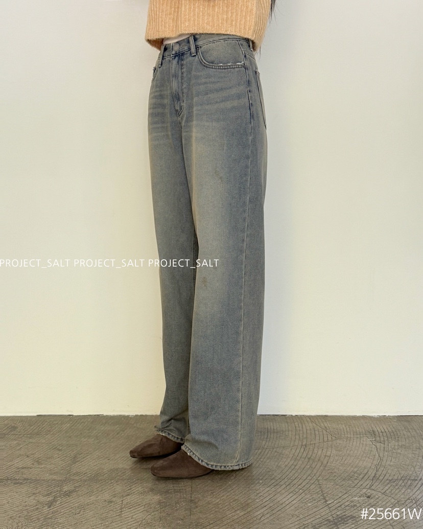 PROJECT SALT東大門㊣代購女裝新品熱賣牛仔褲PROJECTSALT牛仔褲