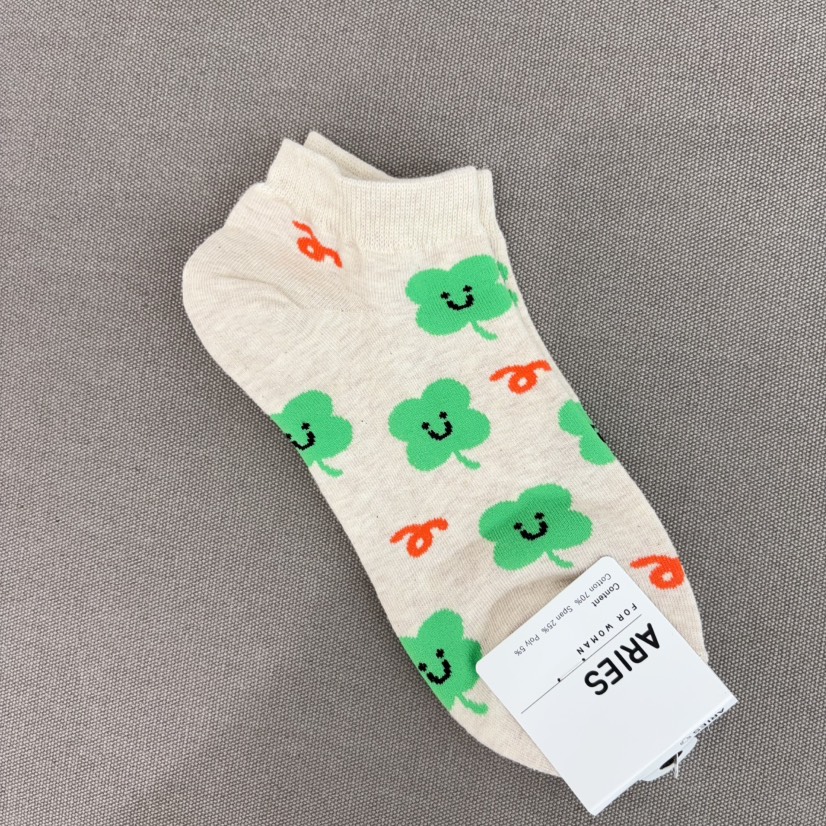 CACTUS-Q韓國直郵㊣女裝新品推薦休閑熱賣職業真品時尚襪子CACTUS十雙起/可混搭襪子圖色2