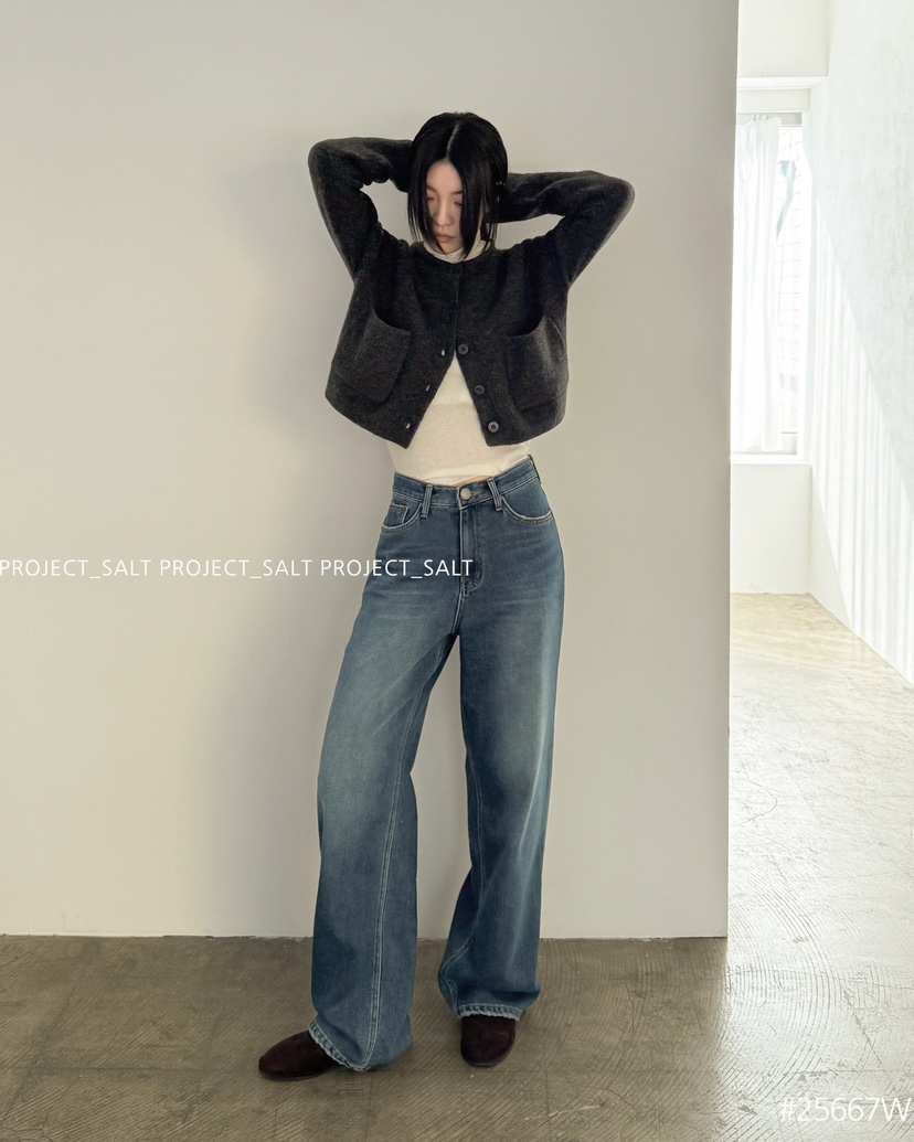 PROJECT SALT東大門㊣直郵女裝新品推薦牛仔褲PROJECTSALT牛仔褲