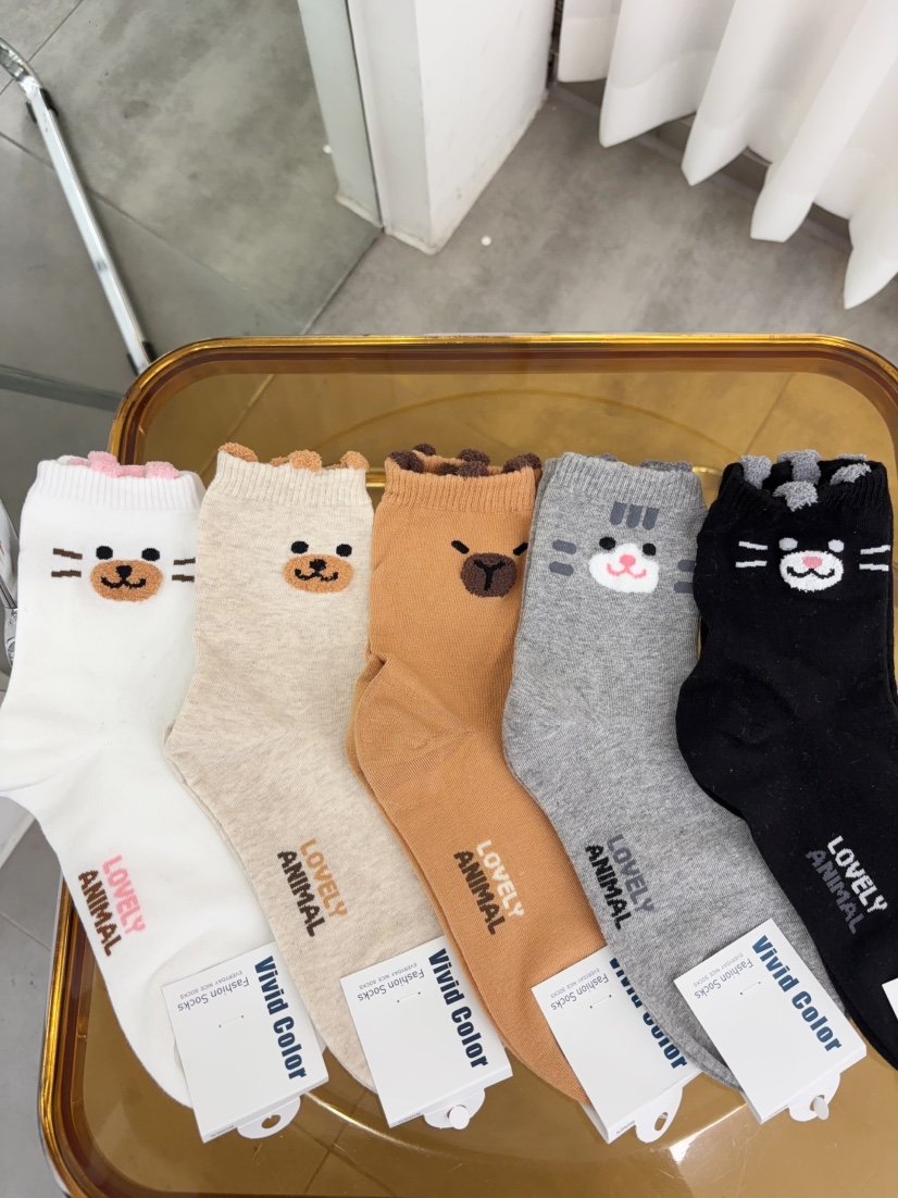 CACTUS-Q東大門㊣實拍女裝新款人氣休閑職業時尚熱賣25秋冬襪子CACTUS十雙起/可混搭襪子