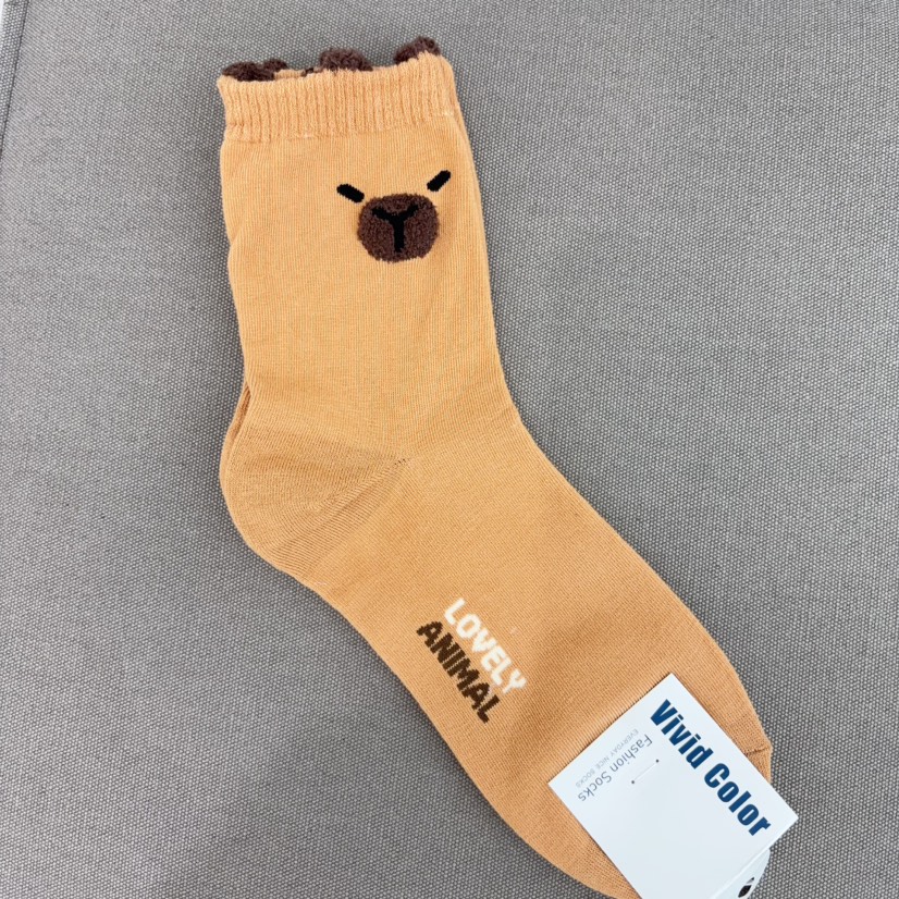 CACTUS-Q東大門㊣實拍女裝新款人氣休閑職業時尚熱賣25秋冬襪子CACTUS十雙起/可混搭襪子圖色3