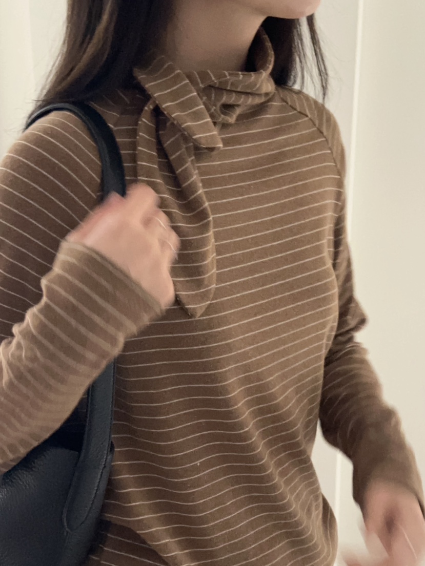 BAKING POWDER東大門㊣實拍女士新品人氣推薦職業25秋冬長袖T恤BAKING POWDER長袖T恤