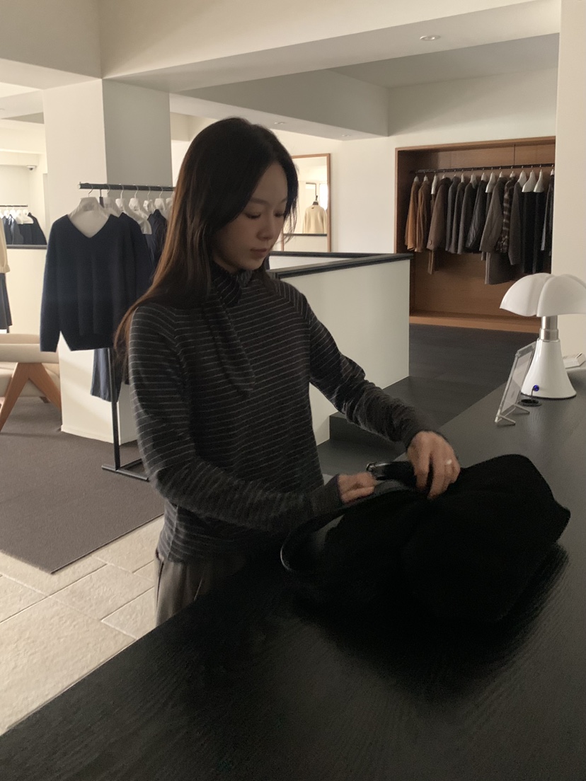 BAKING POWDER東大門㊣實拍女士新品人氣推薦職業25秋冬長袖T恤BAKING POWDER長袖T恤