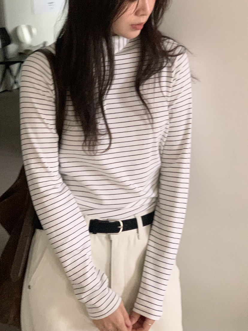 BAKING POWDER東大門㊣實拍女士新品人氣推薦職業25秋冬長袖T恤BAKING POWDER長袖T恤