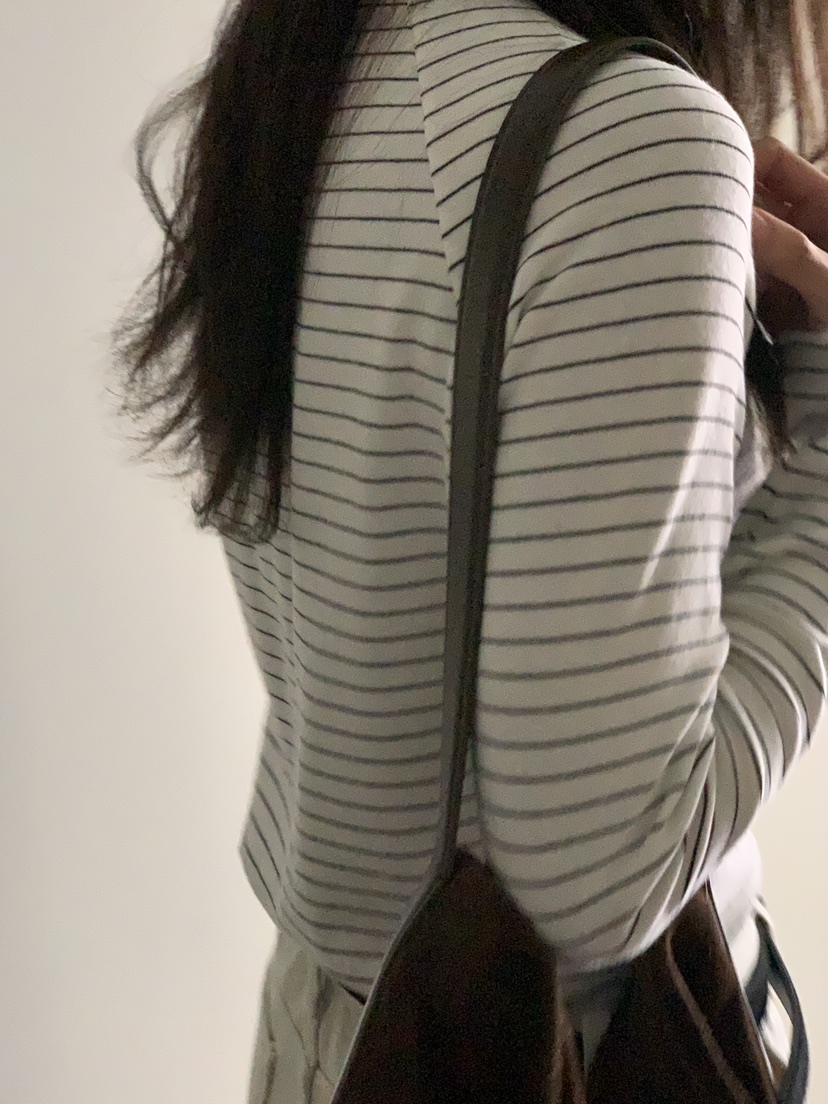 BAKING POWDER東大門㊣實拍女士新品人氣推薦職業25秋冬長袖T恤BAKING POWDER長袖T恤