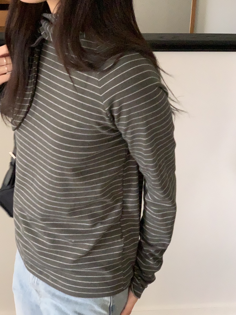 BAKING POWDER東大門㊣實拍女士新品人氣推薦職業25秋冬長袖T恤BAKING POWDER長袖T恤