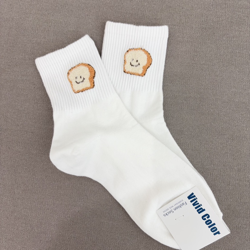 CACTUS-Q韓國代購㊣女裝新款職業推薦真品25秋冬熱賣時尚襪子CACTUS十雙起/可混搭襪子圖色1