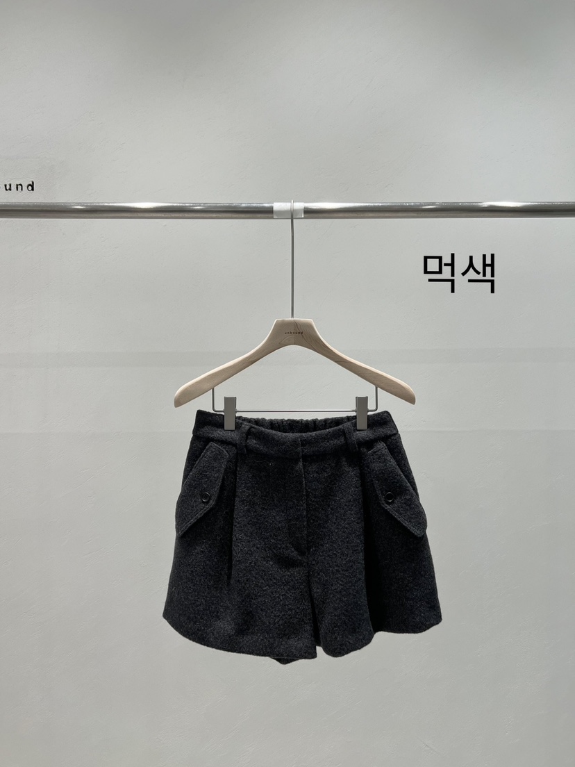 UNBOUND韓國代購㊣女裝新品時尚人氣25秋冬真品休閑熱賣休閑褲UNBOUND休閑褲圖色3墨色