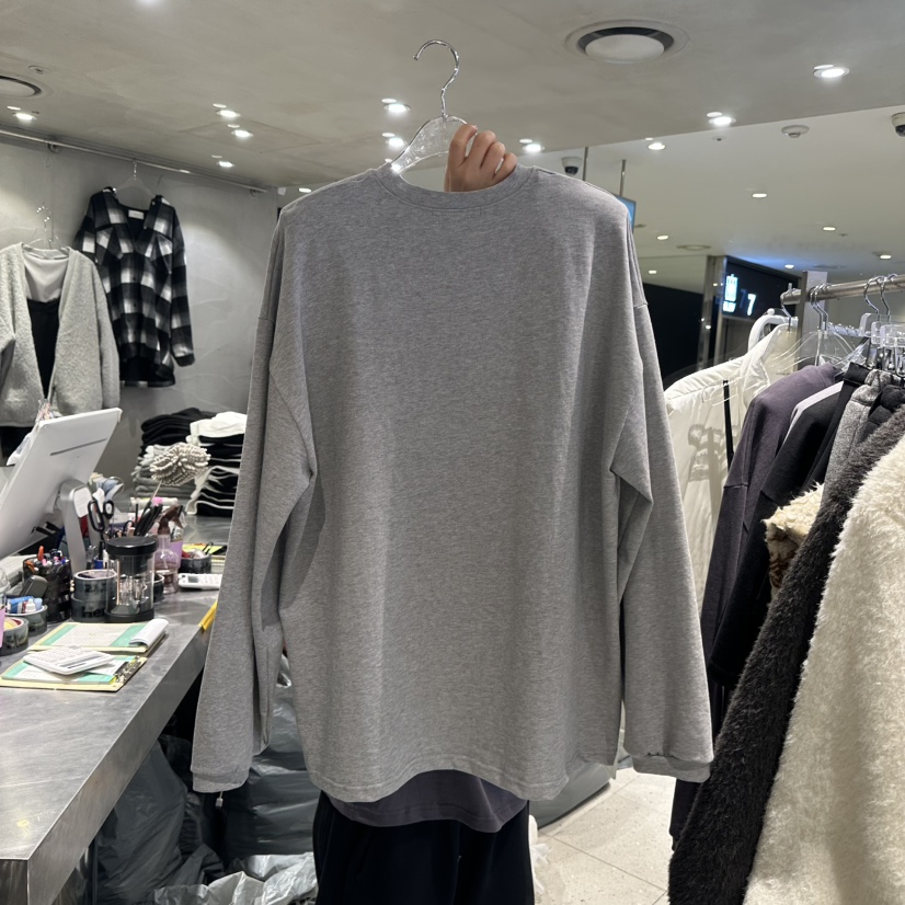 HERTZ-P韓國直郵㊣女士新品真品25秋冬時尚熱賣職業長袖T恤HERTZ-P長袖T恤