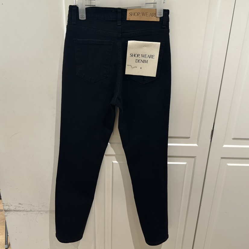 WE ARE/WELOVER東大門㊣實拍女士新品休閑25秋冬真品牛仔褲SHOP_WE ARE牛仔褲
