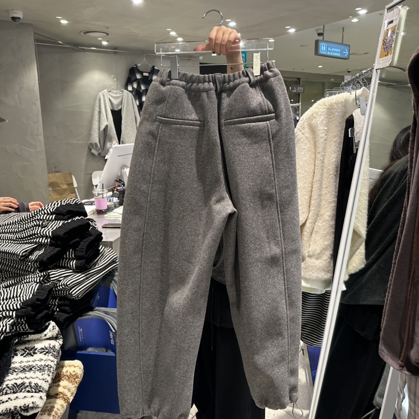 HERTZ-P東大門㊣代購女士新款休閑時尚真品人氣休閑褲羊毛HERTZ-P休閑褲