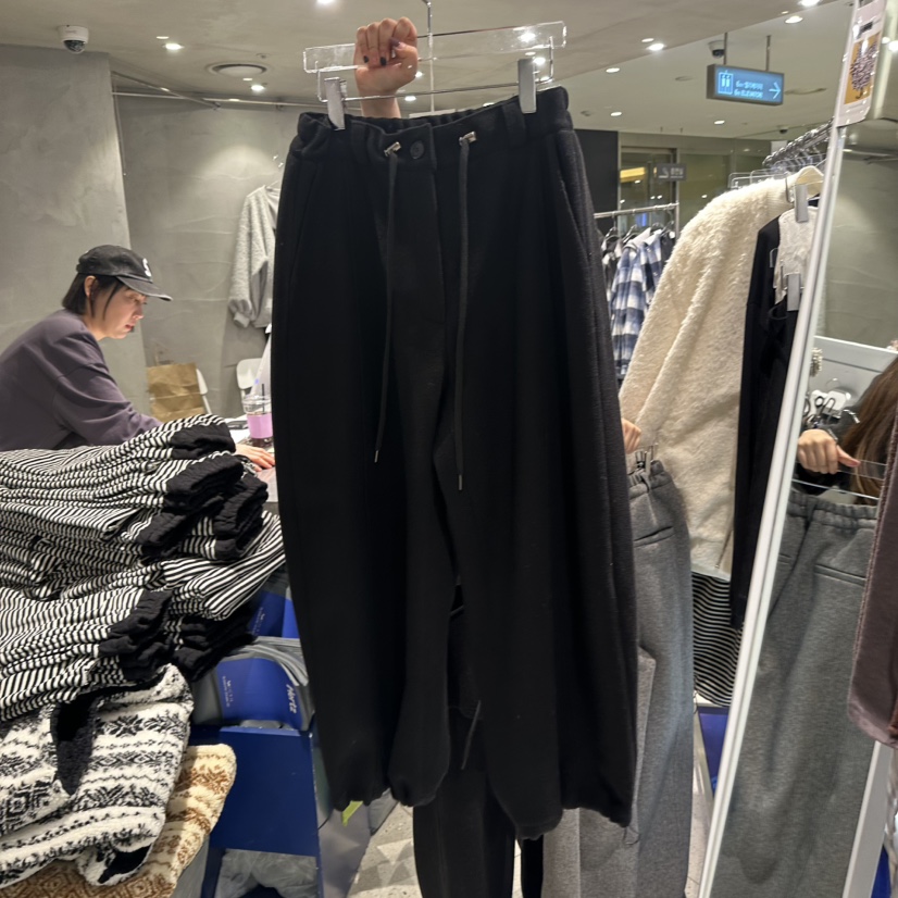 HERTZ-P東大門㊣代購女士新款休閑時尚真品人氣休閑褲羊毛HERTZ-P休閑褲圖色2