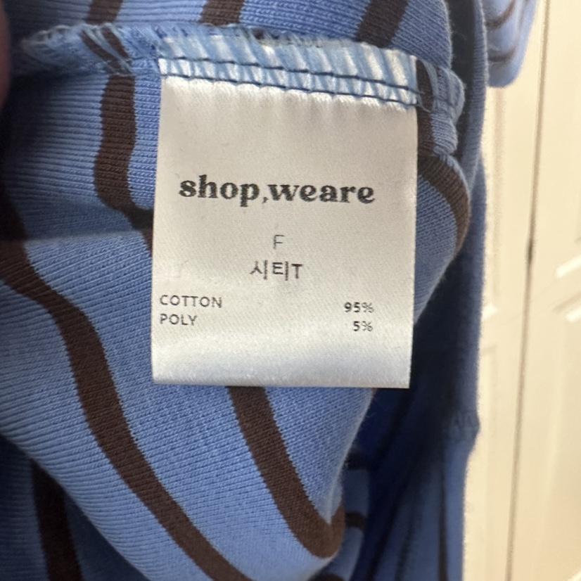 WE ARE/WELOVER東大門㊣直郵女裝新品休閑時尚25秋冬推薦T恤SHOP_WE ARET恤