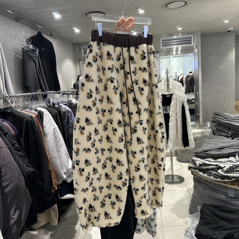 HERTZ-P韓國直郵㊣女裝新款人氣職業熱賣25秋冬真品休閑褲HERTZ-P休閑褲圖色2米色