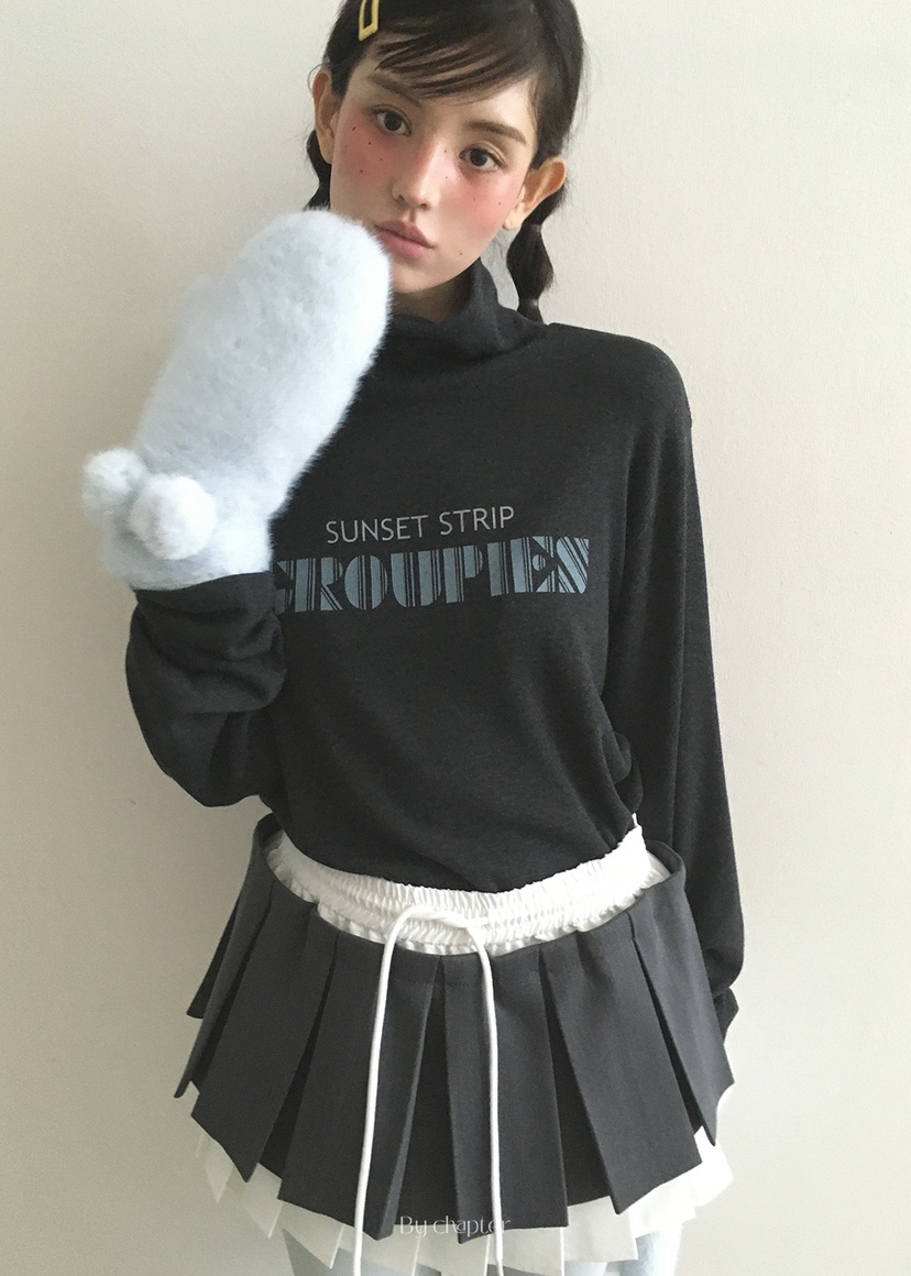 BY CHAPTER韓國直郵㊣女士新品職業推薦休閑時尚人氣長袖T恤BY Chapter長袖T恤