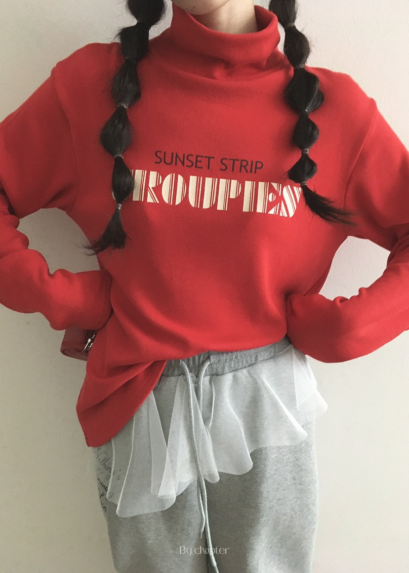 BY CHAPTER韓國直郵㊣女士新品職業推薦休閑時尚人氣長袖T恤BY Chapter長袖T恤