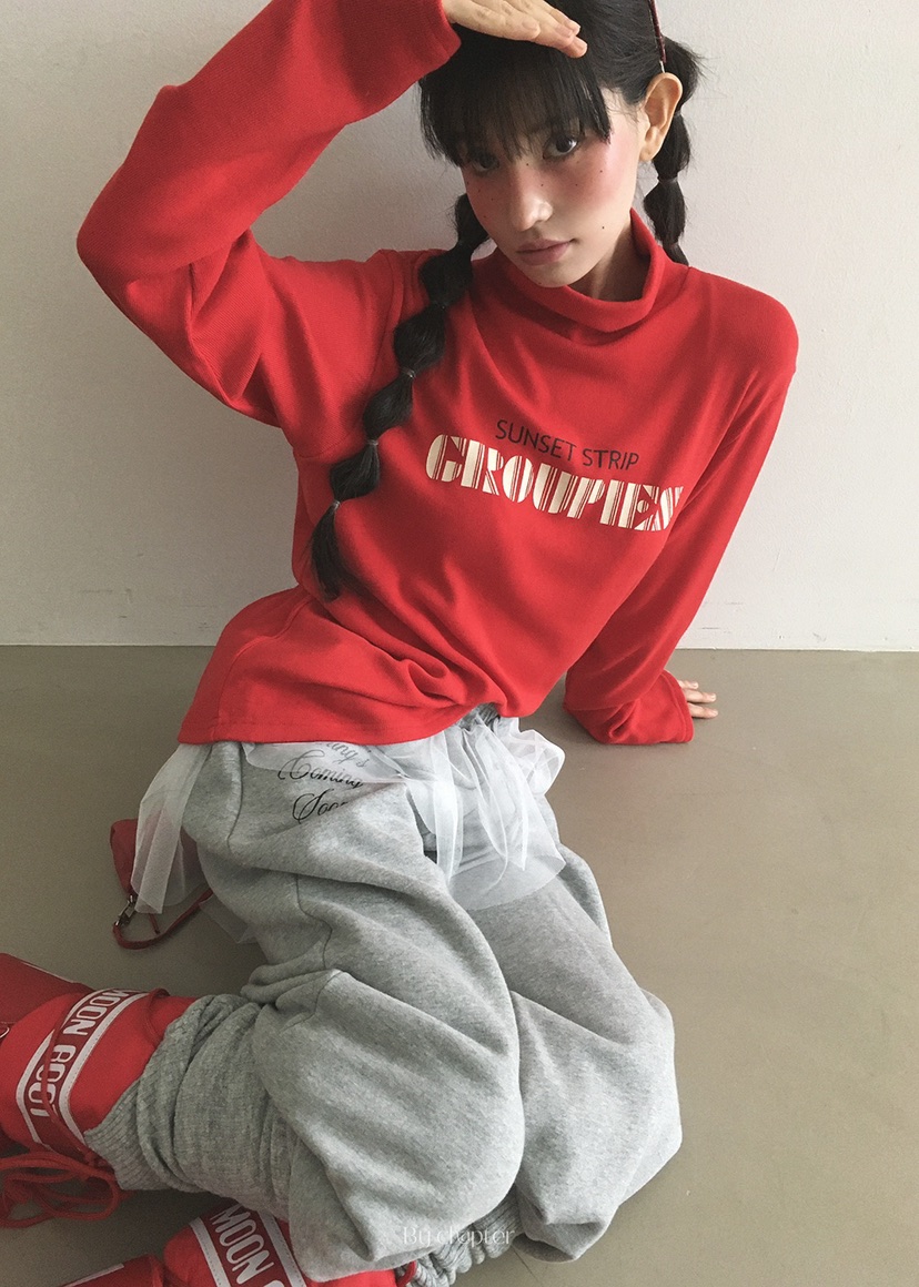 BY CHAPTER韓國直郵㊣女士新品職業推薦休閑時尚人氣長袖T恤BY Chapter長袖T恤