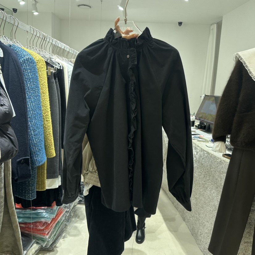 NEROLI 36韓國代購㊣女裝新款職業真品時尚人氣襯衫蕾絲衫NEROLI 36襯衫/蕾絲衫圖色2