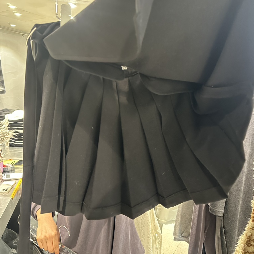 HERTZ-P韓國直郵㊣女裝新款25秋冬職業人氣真品熱賣短裙褶皺HERTZ-P短裙