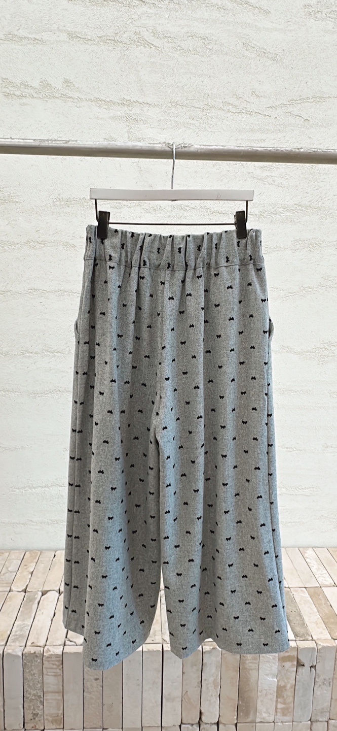 YARD東大門㊣代購女裝新品25秋冬休閑熱賣真品時尚休閑褲刺繡YARD休閑褲