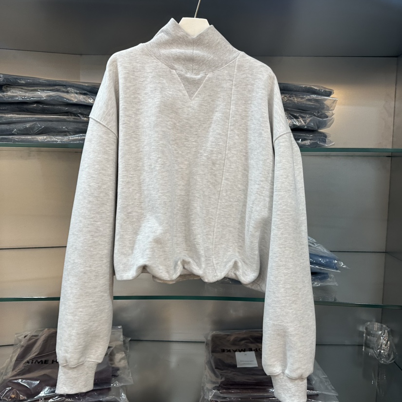 AIME HOPE MAKE東大門㊣直郵女士新品職業25秋冬熱賣衛衣AIME HOPE MAKE衛衣圖色1灰色