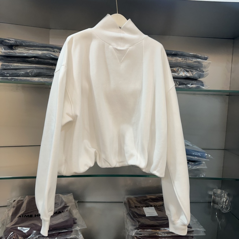 AIME HOPE MAKE東大門㊣直郵女士新品職業25秋冬熱賣衛衣AIME HOPE MAKE衛衣圖色2白色