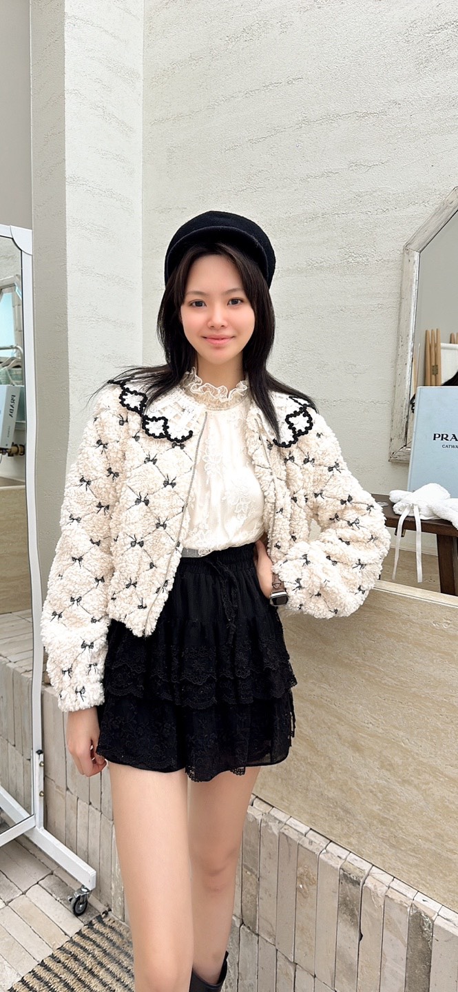 YARD韓國代購㊣女裝新款休閑25秋冬熱賣時尚推薦職業夾克刺繡YARD夾克