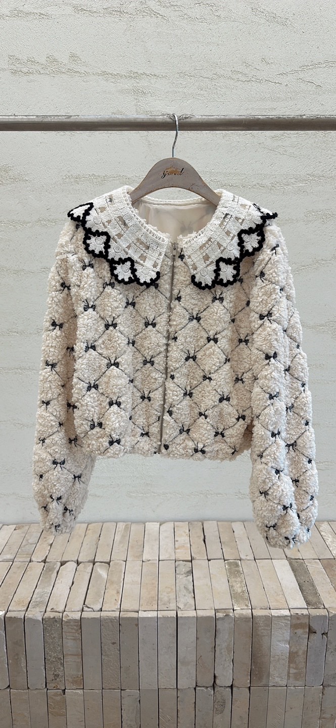 YARD韓國代購㊣女裝新款休閑25秋冬熱賣時尚推薦職業夾克刺繡YARD夾克圖色1