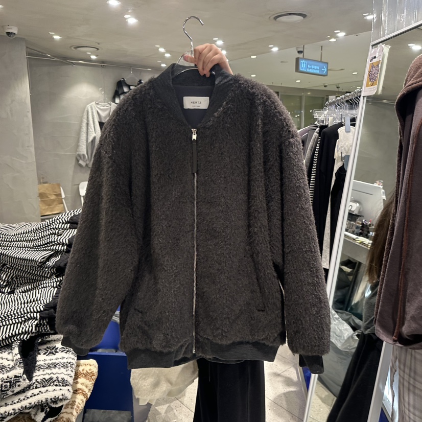 HERTZ-P韓國代購㊣女士新款推薦職業人氣時尚25秋冬真品夾克HERTZ-P夾克圖色2