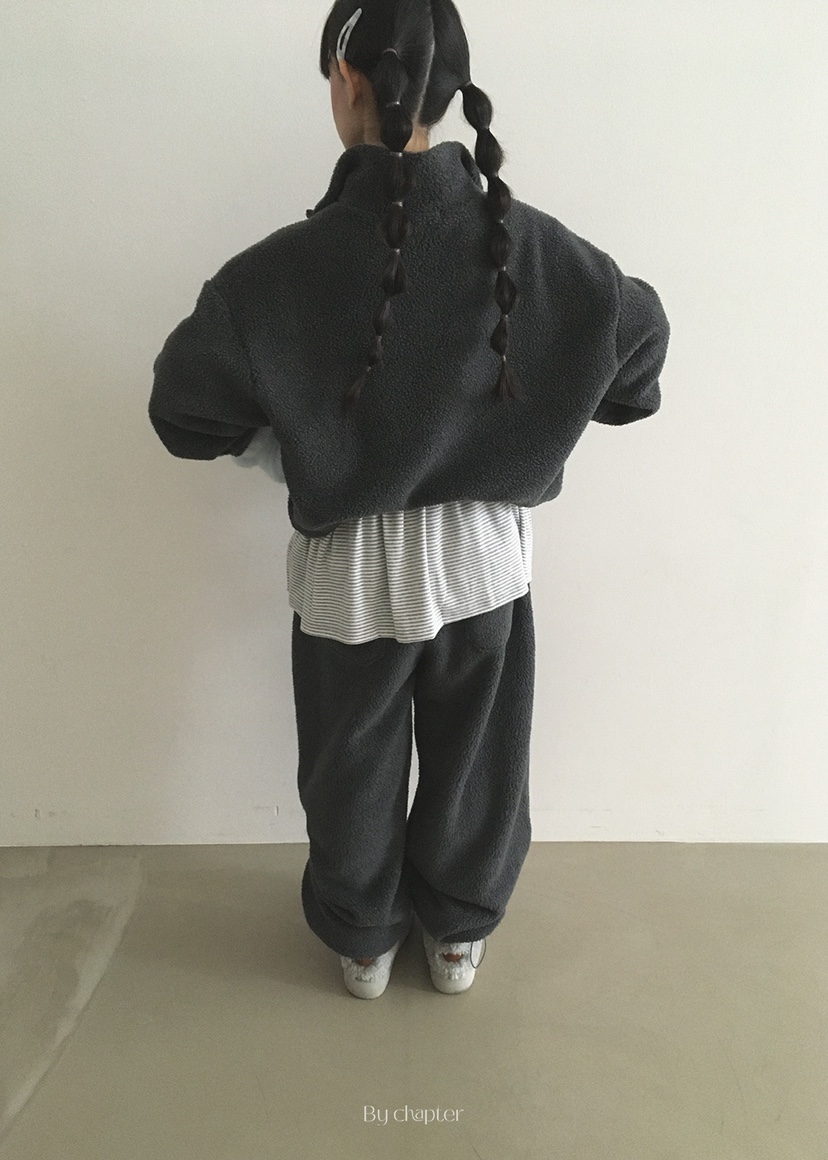 BY CHAPTER韓國代購㊣女裝新品休閑熱賣推薦真品休閑褲抓絨BY Chapter休閑褲