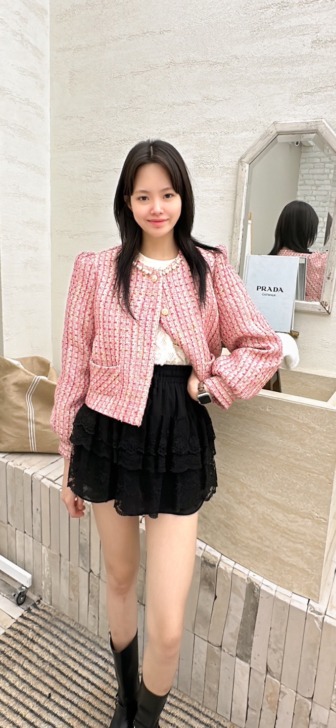 YARD東大門㊣代購女裝新品休閑25秋冬人氣真品時尚職業夾克YARD夾克