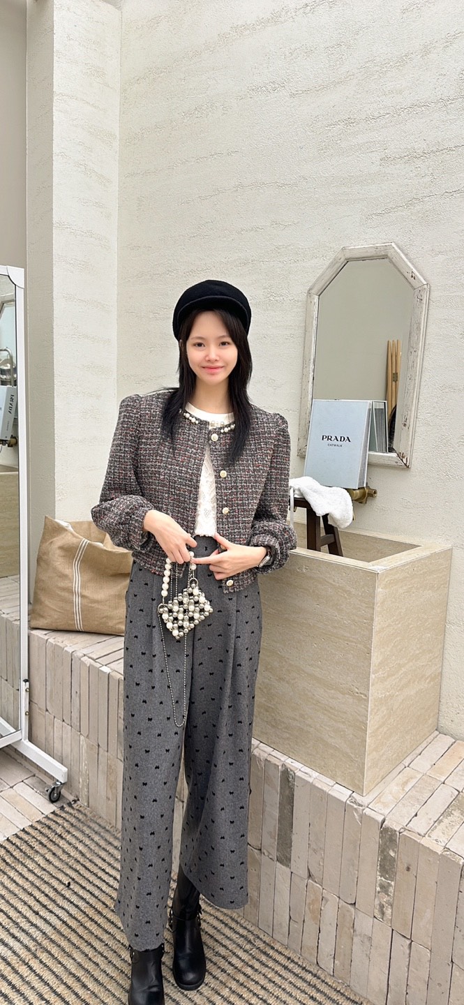 YARD東大門㊣代購女裝新品休閑25秋冬人氣真品時尚職業夾克YARD夾克