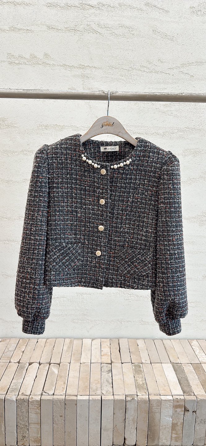 YARD東大門㊣代購女裝新品休閑25秋冬人氣真品時尚職業夾克YARD夾克圖色2