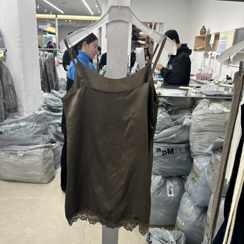 HELVETICA韓國直郵㊣女士新品25秋冬休閑職業熱賣連衣裙蕾絲HELVETICA連衣裙