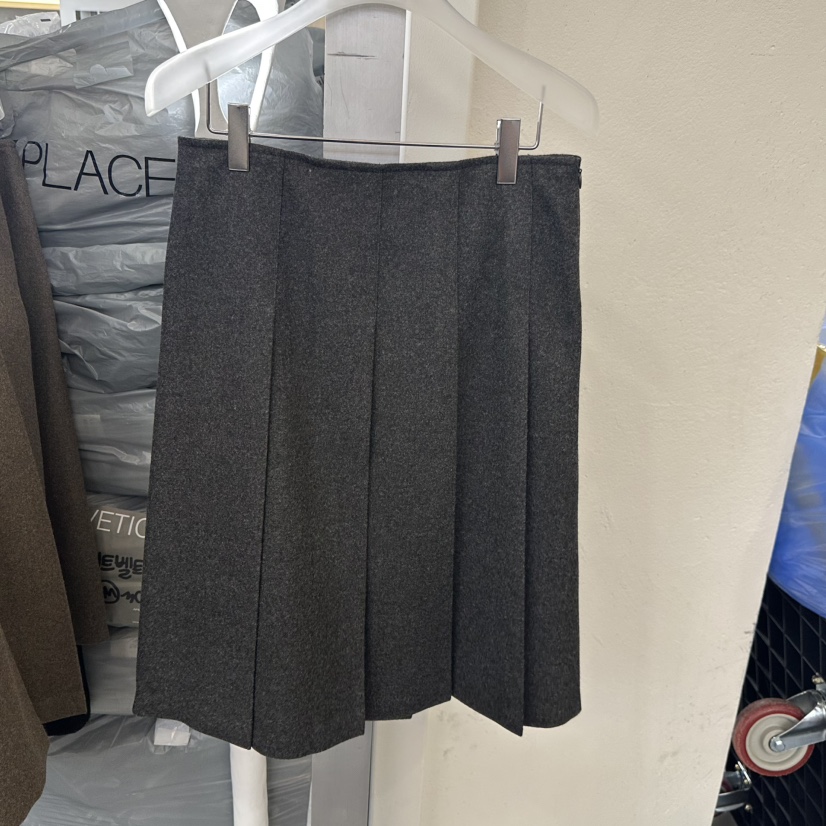 HELVETICA韓國直郵㊣女裝新品職業時尚真品人氣25秋冬熱賣短裙HELVETICA短裙圖色2