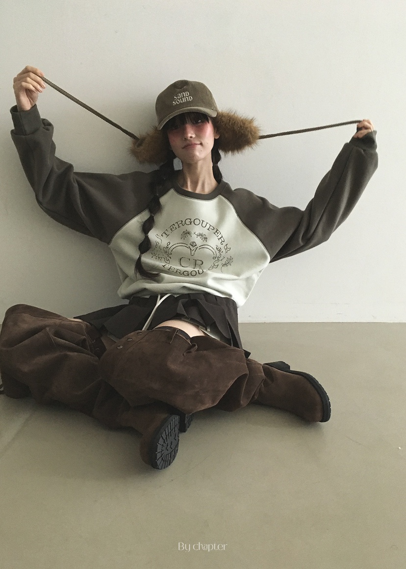 BY CHAPTER東大門㊣實拍女裝新款職業真品人氣休閑25秋冬衛衣BY Chapter衛衣