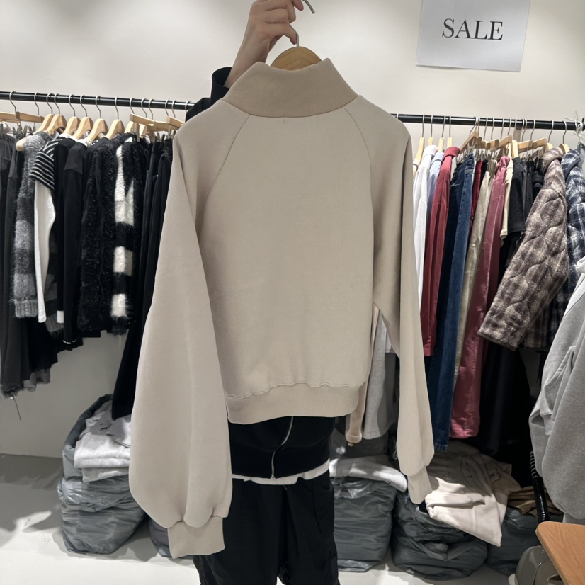 BEENS東大門㊣代購女裝新款25秋冬人氣推薦時尚夾克拉鏈加絨BEENS夾克