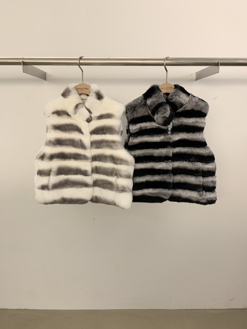 UNDER KEY東大門㊣代購女裝新品真品時尚推薦職業馬甲毛皮UNDER KEY馬甲