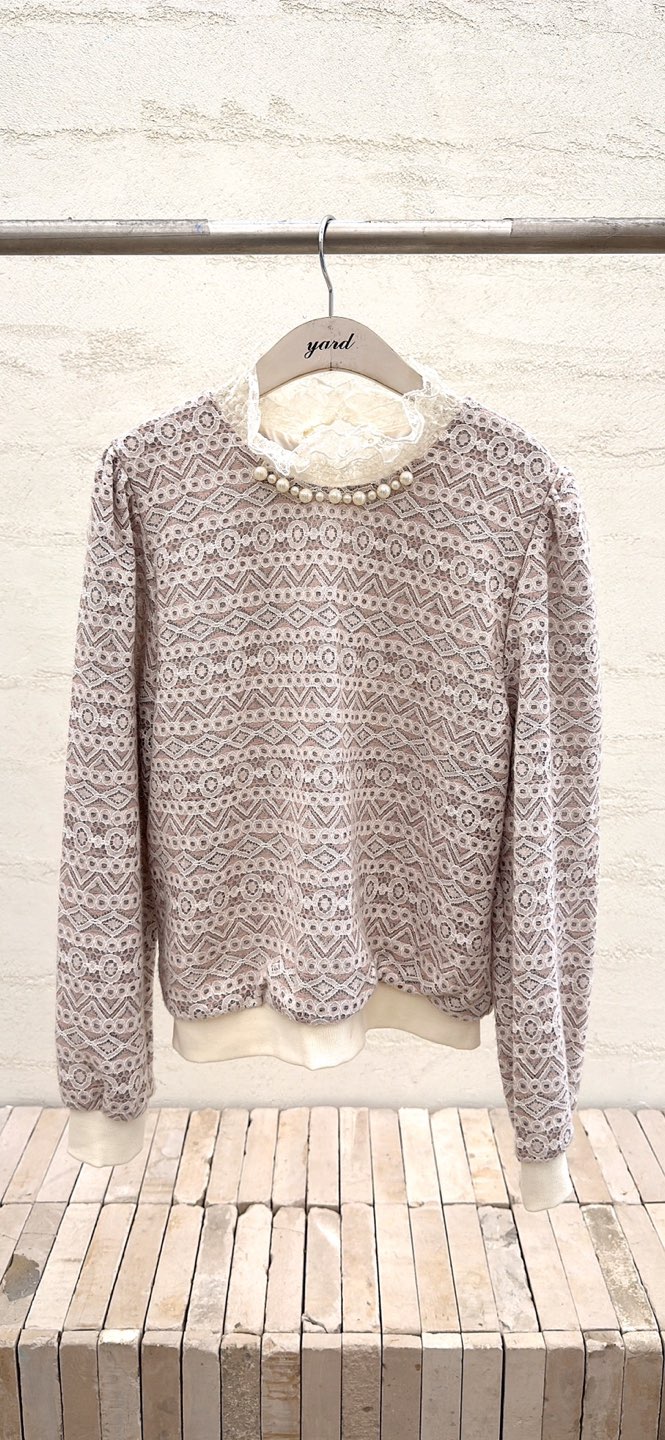 YARD東大門㊣代購女士新品熱賣職業推薦真品25秋冬襯衫蕾絲衫YARD襯衫/蕾絲衫圖色2