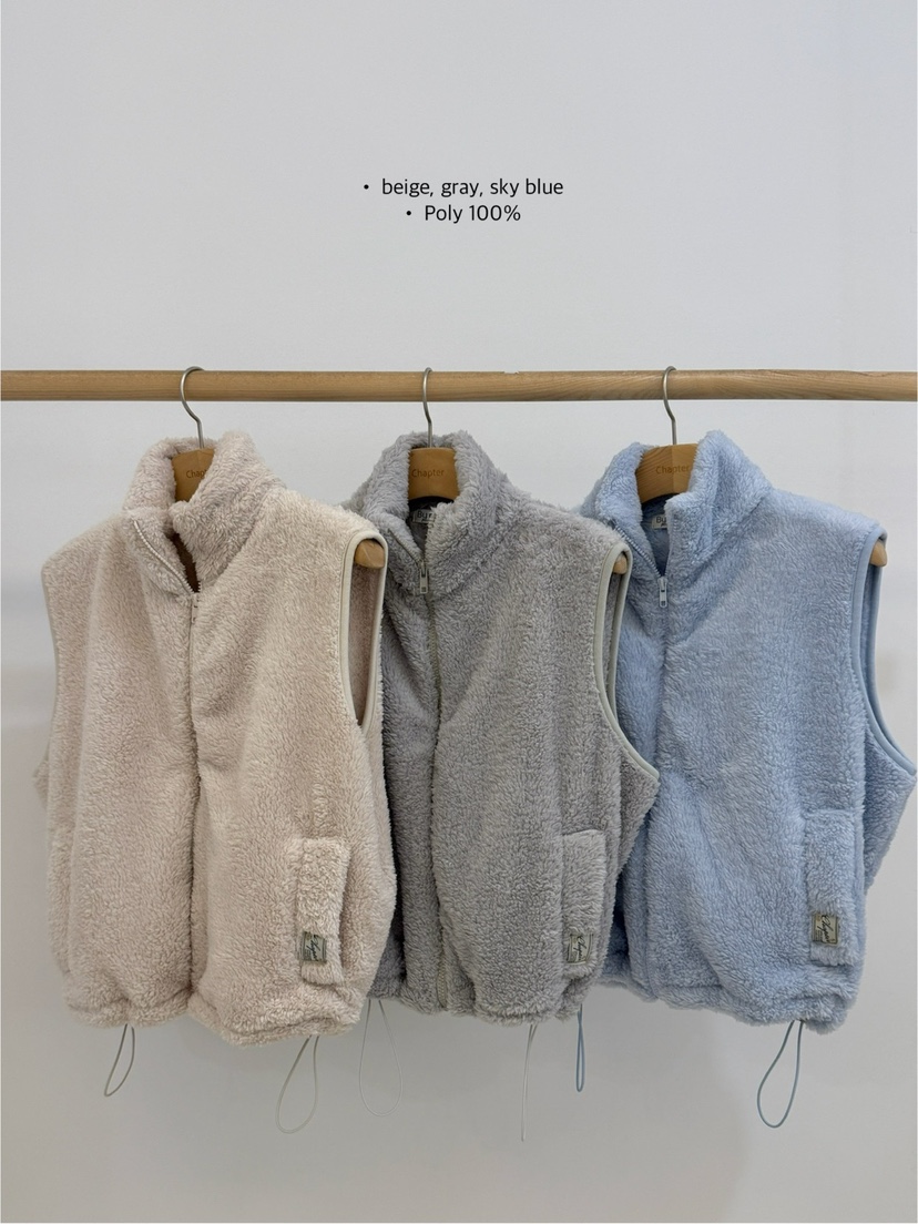 BY CHAPTER東大門㊣實拍女裝新品熱賣人氣推薦時尚25秋冬馬甲BY Chapter馬甲